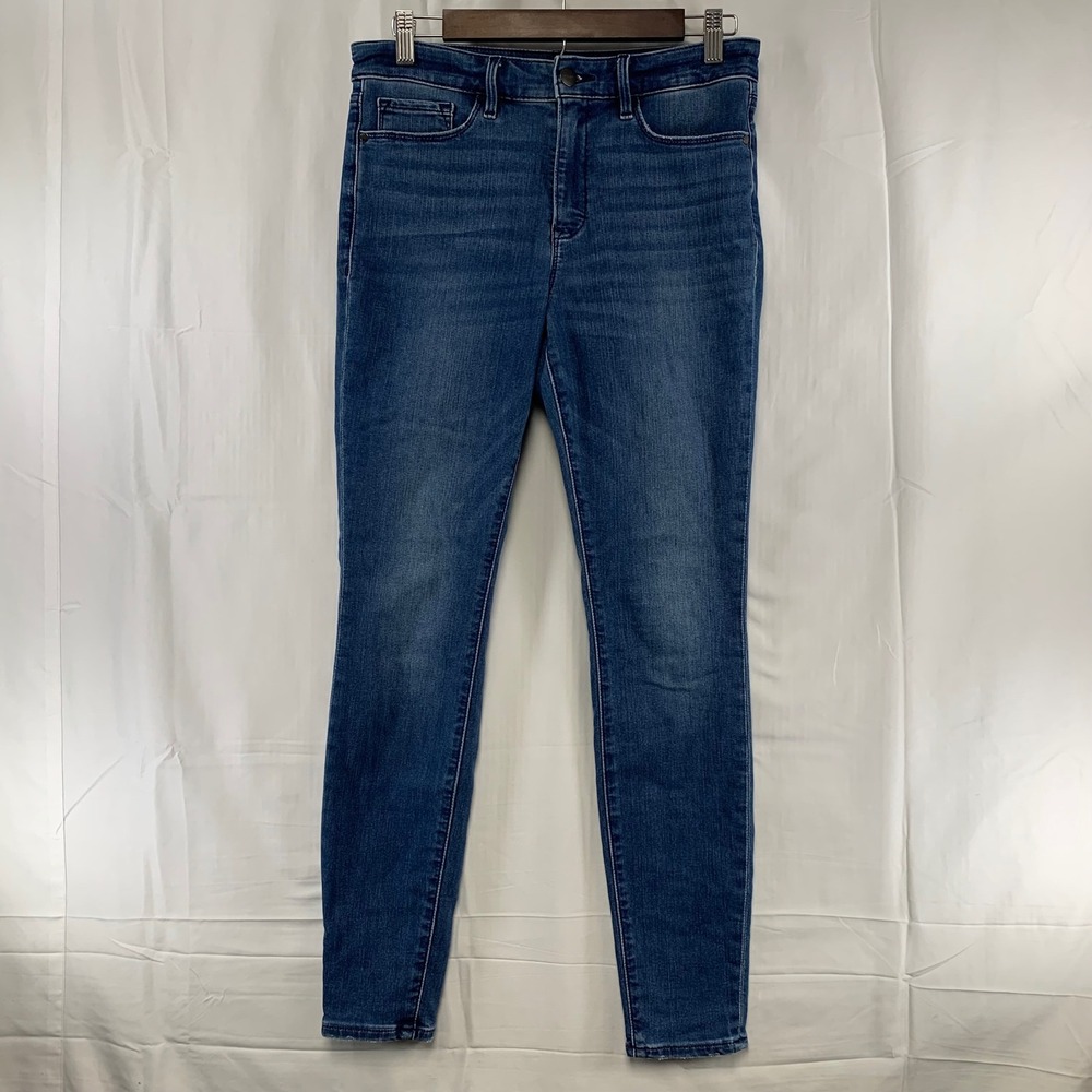 Athleta Sculptek Ultra Skinny Jeans Womens 8 Blue Stretch Denim Pants